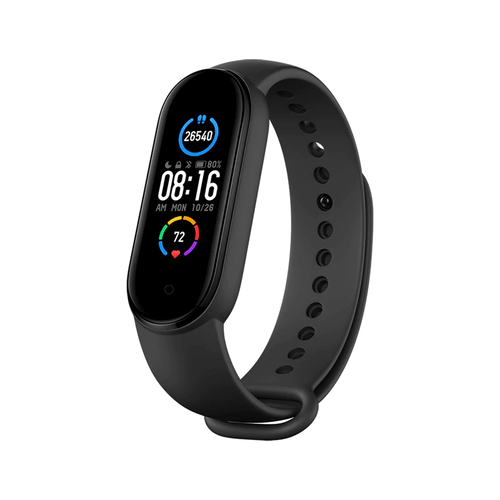 Smart Watch Xiaomi Mi Band 5 Versão Global, monitoramento de atividades físicas, resistente à água, compatível com Android e iOS