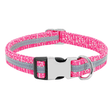 Carregar imagem no visualizador da galeria, Coleira para Pet Personalizável, feita em nylon com fecho de aço inoxidável, personalizável com nome e telefone, disponível em várias cores
