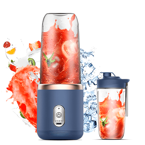 Liquidificador Portátil com Entrada USB, compacto e prático, ideal para sucos, vitaminas e shakes em qualquer lugar