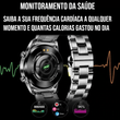 Carregar imagem no visualizador da galeria, Smartwatch de Luxo - Modern Iron com pulseira de aço inoxidável, resistente à água, chamadas Bluetooth e controle de música
