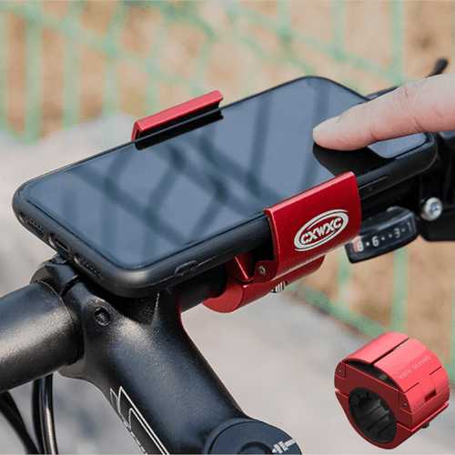 Suporte de celular para moto e bicicleta, resistente e à prova d'água