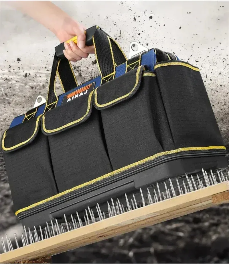 Bolsa de Ferramentas Reforçada com Base Rígida