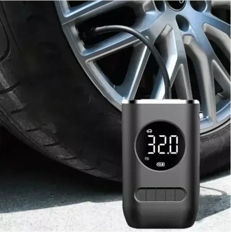 Calibrador de Pneus Digital Elétrico Portátil