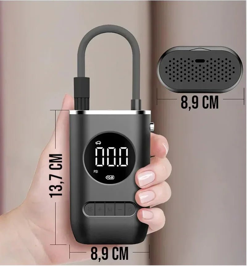Calibrador de Pneus Digital Elétrico Portátil