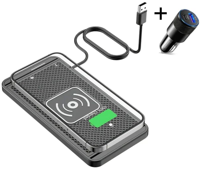 Carregador Sem Fio Veicular por Indução 15W
