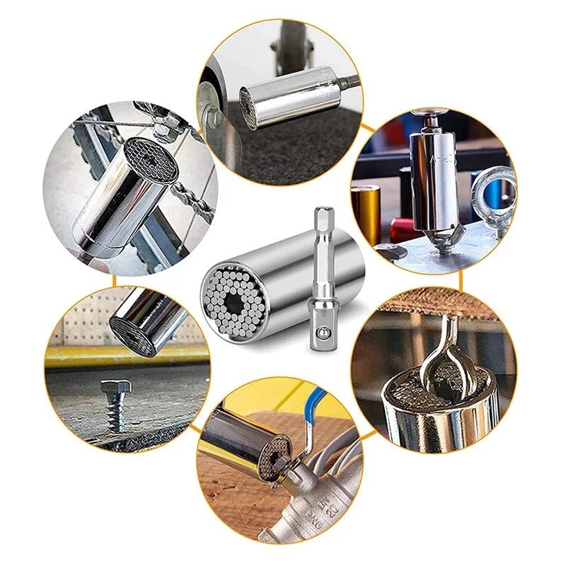 Chave Soquete Universal Ajustável 7 a 19mm