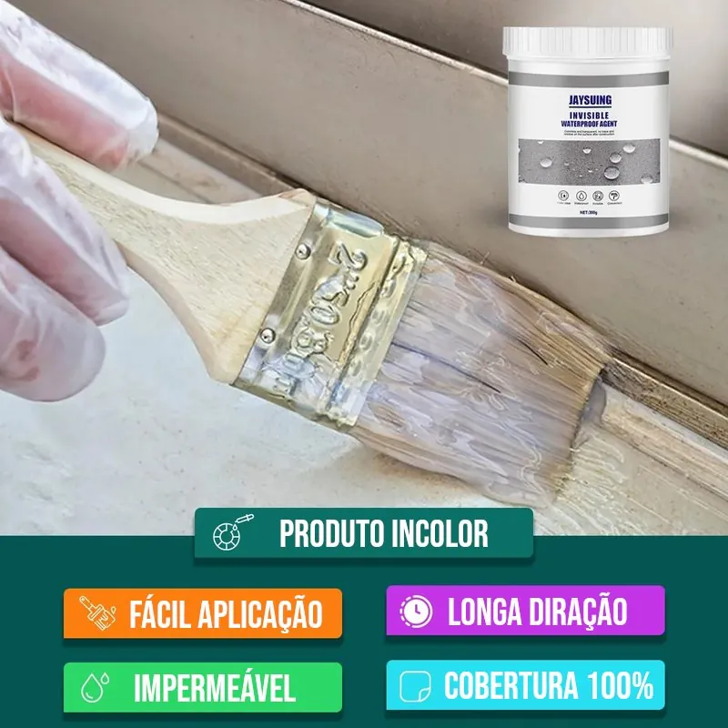 Impermeabilizante Selante Líquido contra Vazamentos