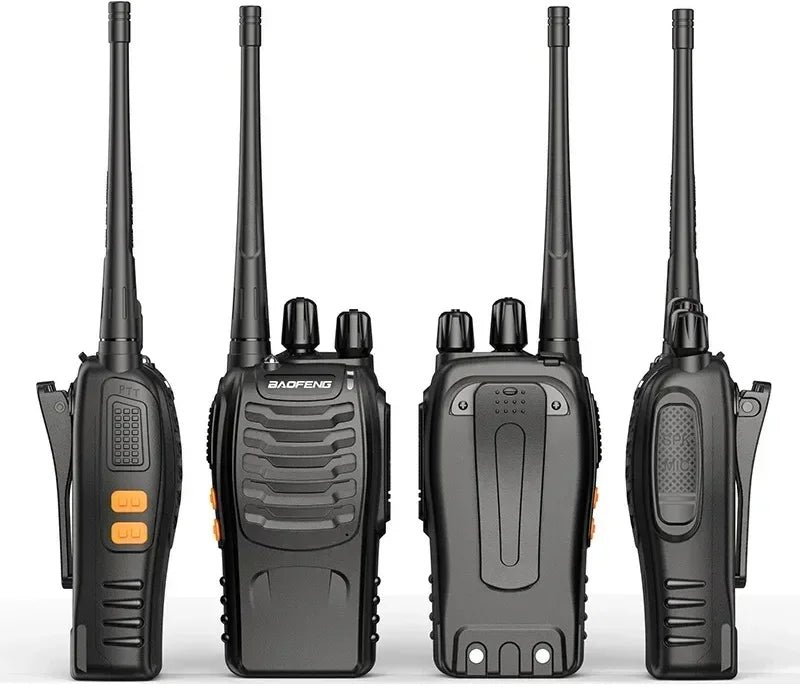 Kit Rádio Comunicador Profissional Baofeng com 2 Unidades