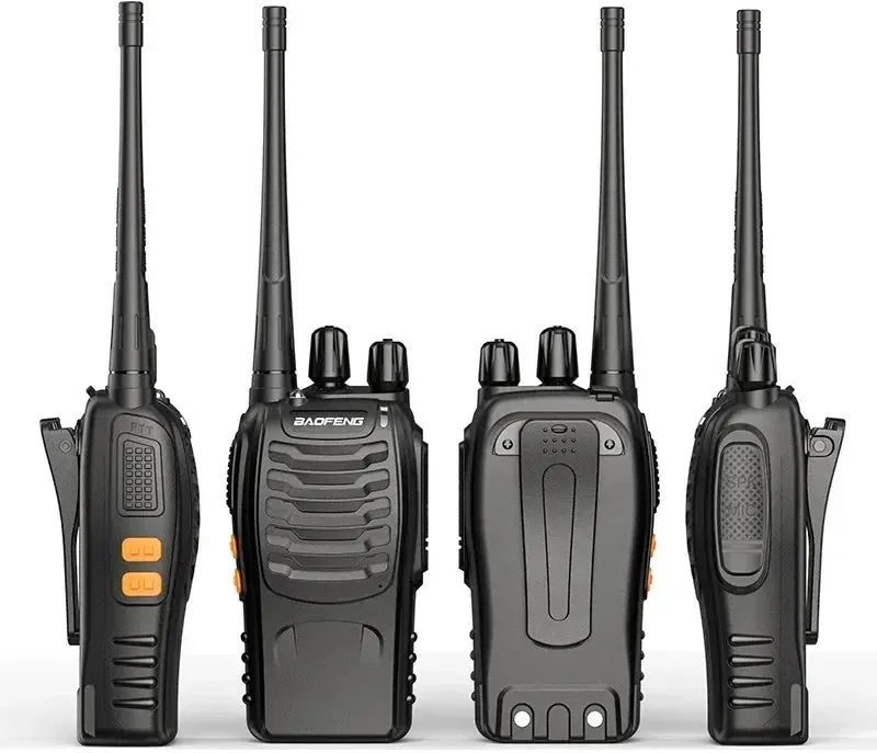 Kit Rádio Comunicador Profissional Baofeng com 2 Unidades