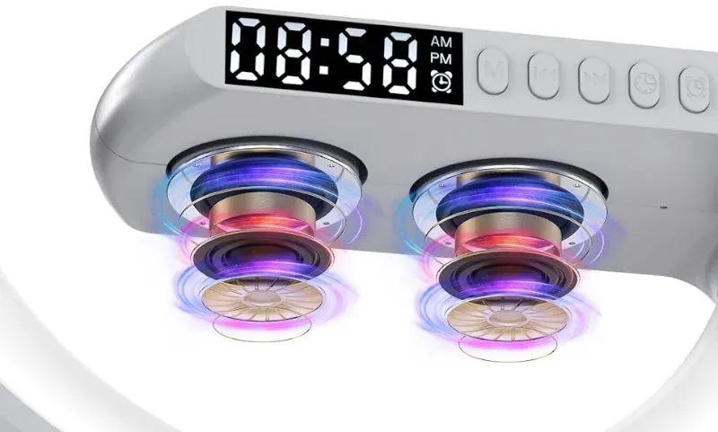 Luminária Led Inteligente com Bluetooth e Indução