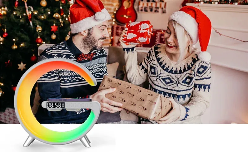 Luminária Led Inteligente com Bluetooth e Indução