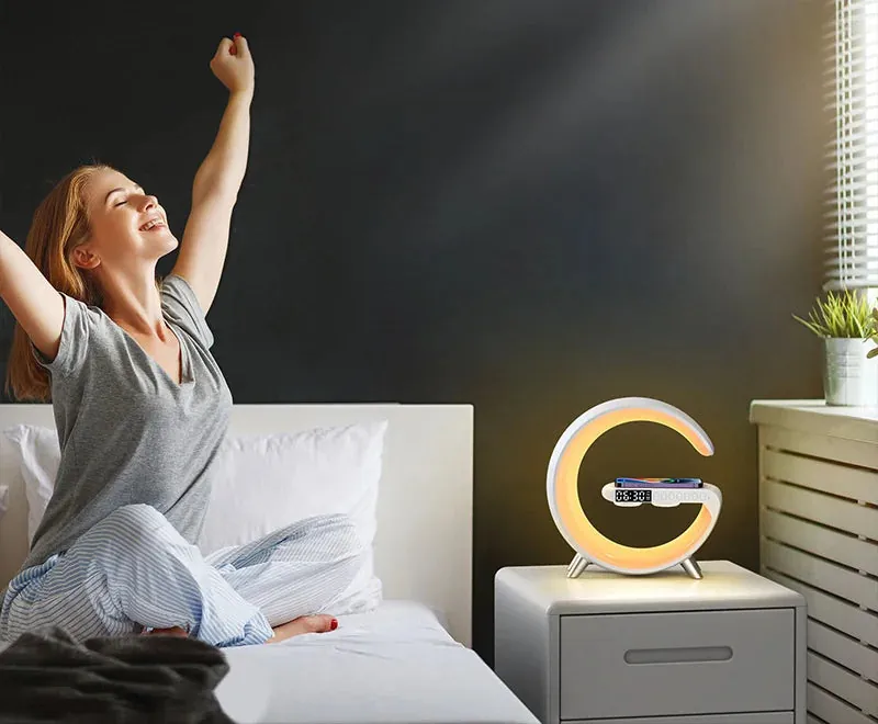 Luminária Led Inteligente com Bluetooth e Indução