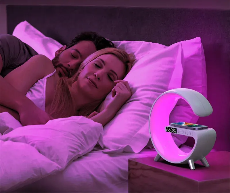 Luminária Led Inteligente com Bluetooth e Indução