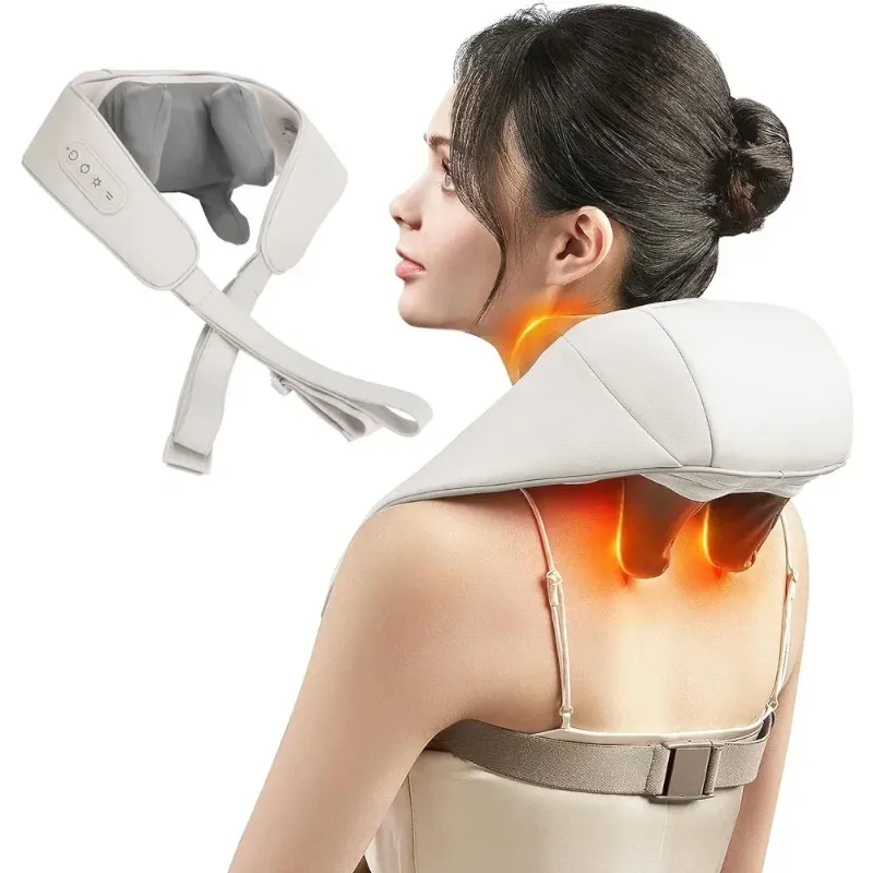 Massageador de Pescoço e Ombros Portátil Elétrico