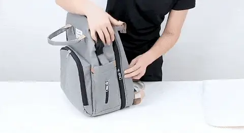 Mochila Maternidade com Berço e Trocador