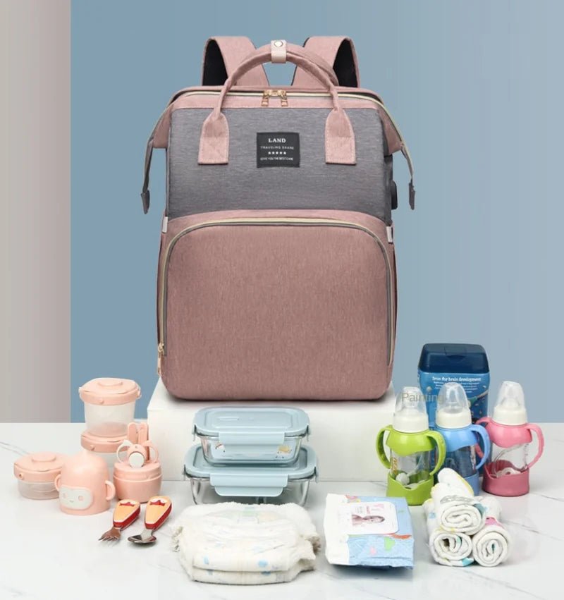 Mochila Maternidade com Berço e Trocador