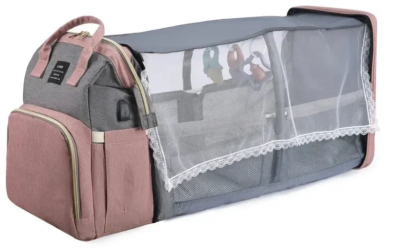 Mochila Maternidade com Berço e Trocador