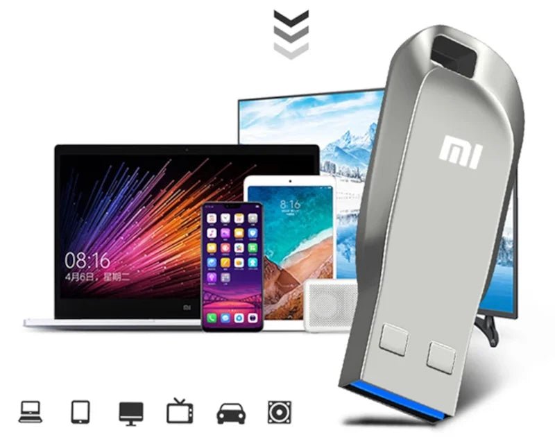 Pen Drive Xiaomi 64GB USB 3.0 Tipo C compatível com Celular