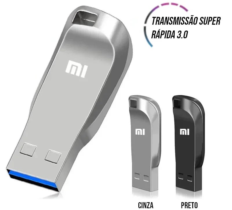 Pen Drive Xiaomi 64GB USB 3.0 Tipo C compatível com Celular