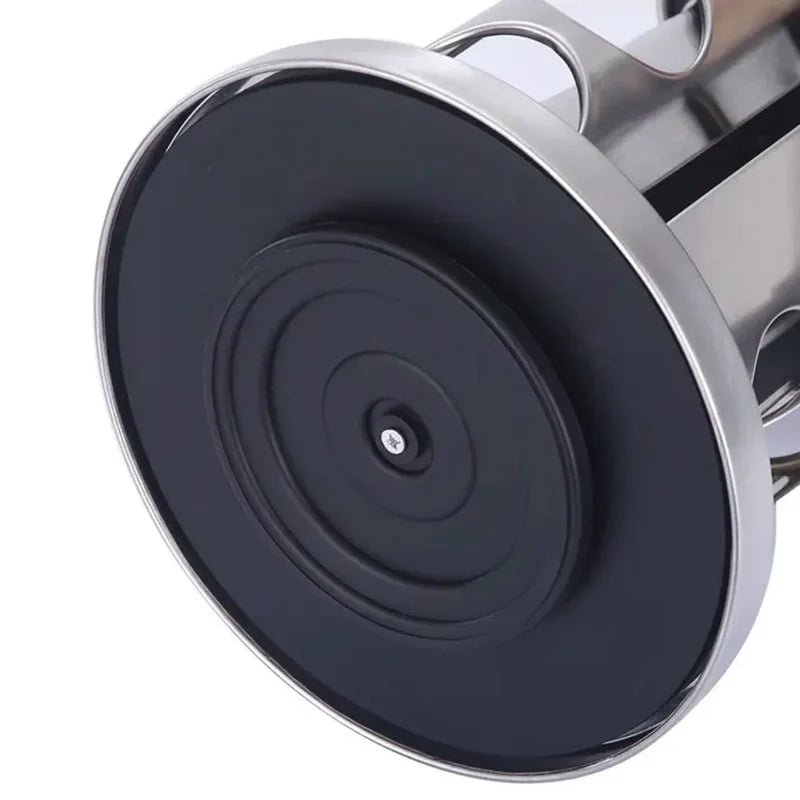 Porta Temperos e Condimentos Giratório em Inox
