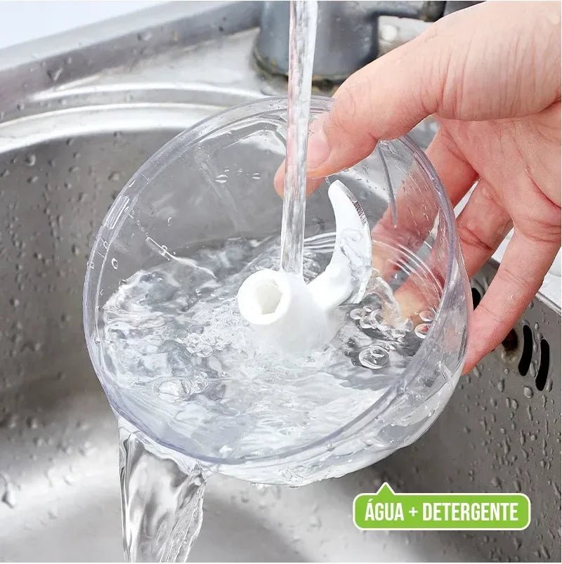 Processador Manual de Alimentos e Temperos