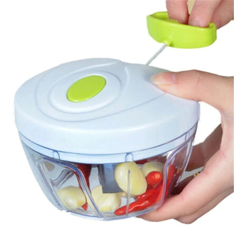 Processador Manual de Alimentos e Temperos