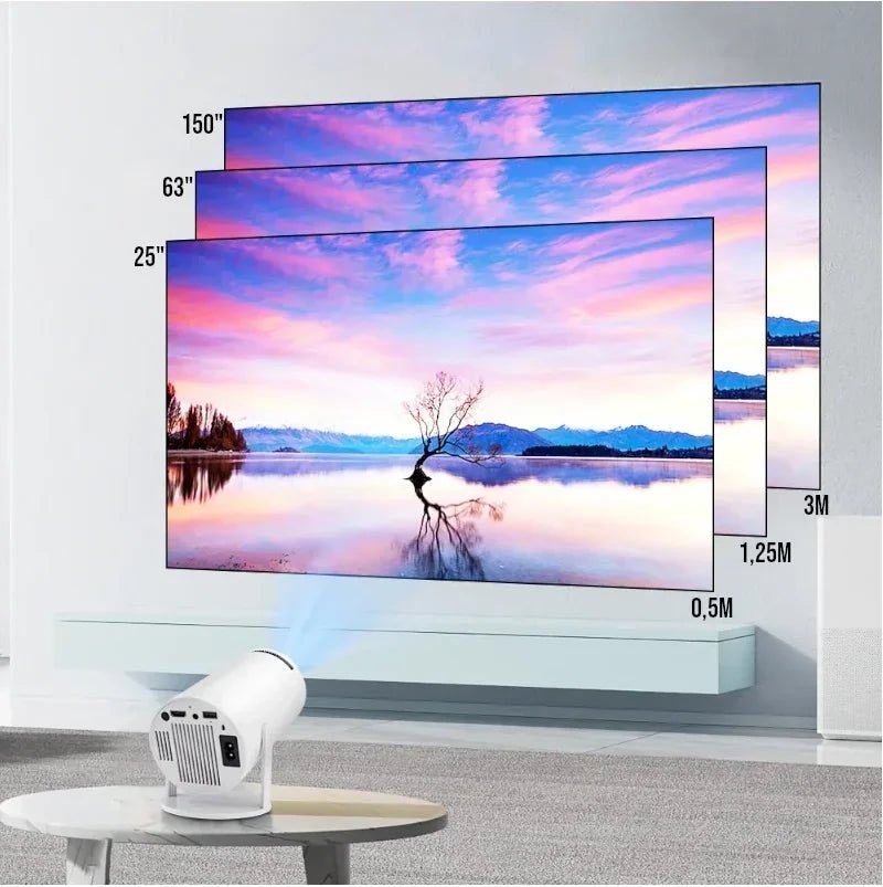 Projetor Portátil Magcubic Pro 4K com Wi-Fi e Android