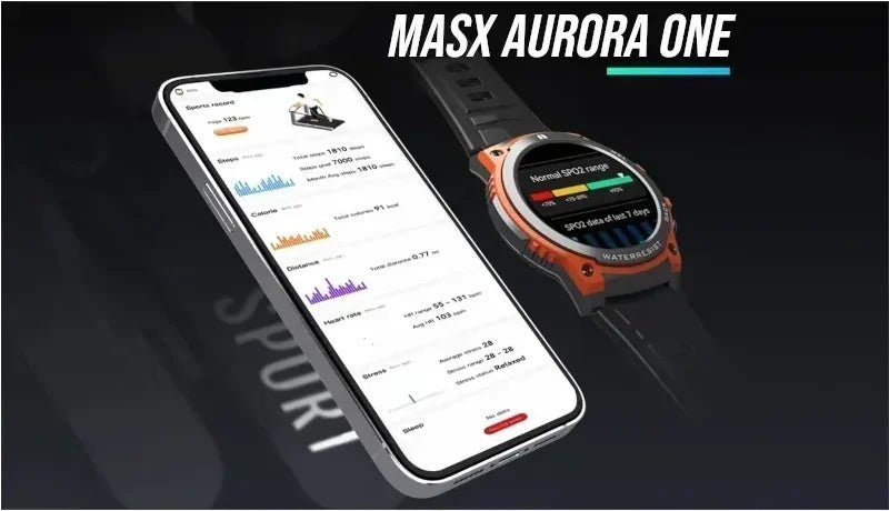 Smartwatch Redondo Resistente com Bateria Longa