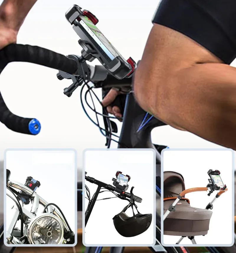 Suporte de Celular para Moto com Rotação 360 Graus