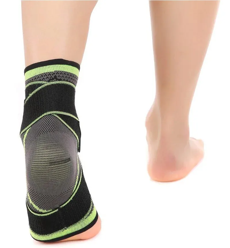 Tornozeleira com Compressão Esportiva Ajustável Compre 1 Leve 2