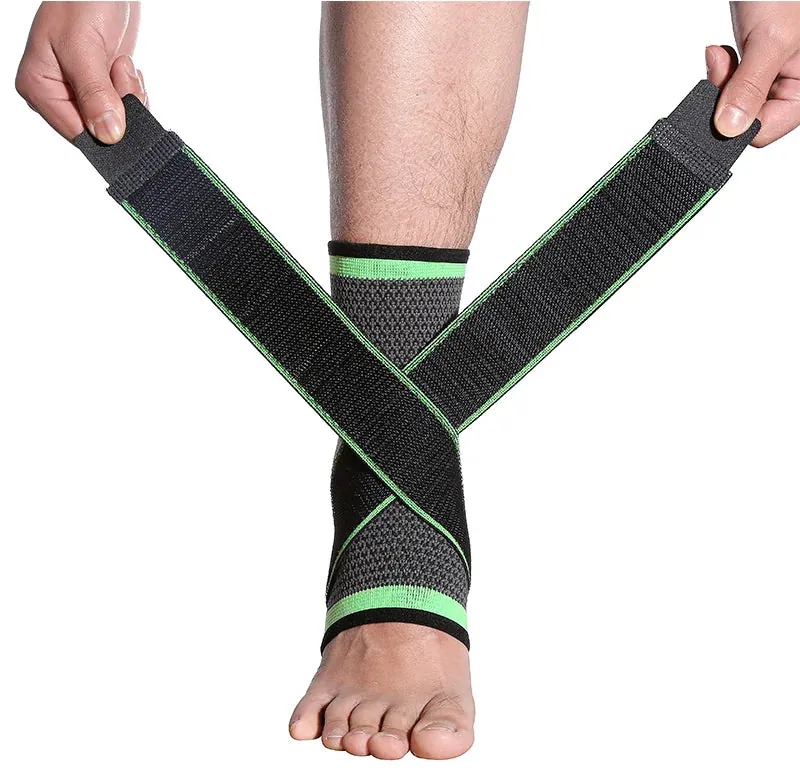 Tornozeleira com Compressão Esportiva Ajustável Compre 1 Leve 2