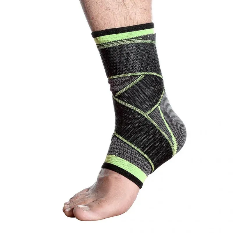 Tornozeleira com Compressão Esportiva Ajustável Compre 1 Leve 2