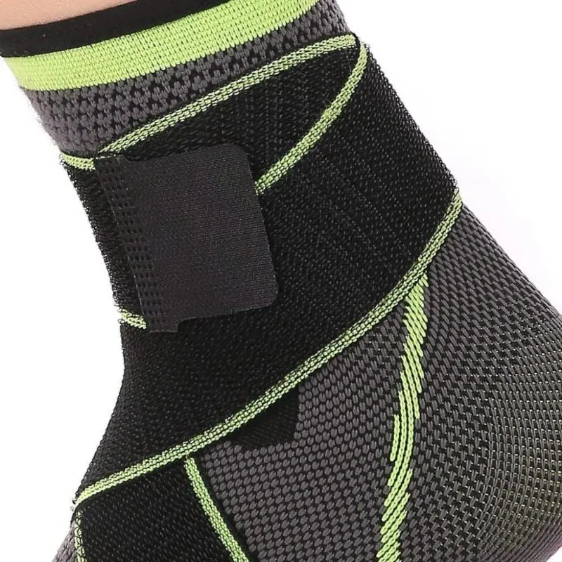 Tornozeleira com Compressão Esportiva Ajustável Compre 1 Leve 2