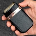 Barbeador Elétrico Recarregável Kemei Masculino
