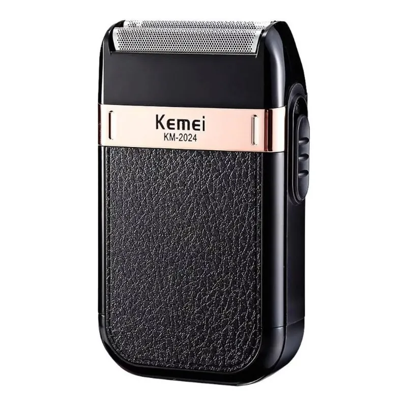 Barbeador Elétrico Recarregável Kemei Masculino