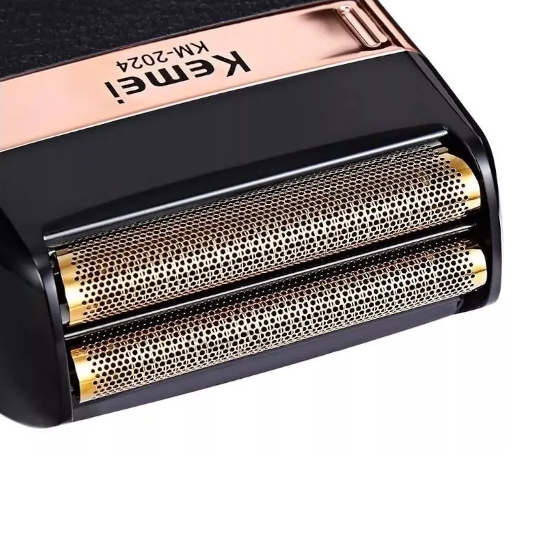 Barbeador Elétrico Recarregável Kemei Masculino
