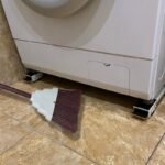 Suporte para Maquina de Lavar e Geladeira com Rodinhas