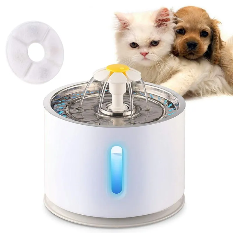 Bebedouro Automático com Filtro para Gatos e Cães