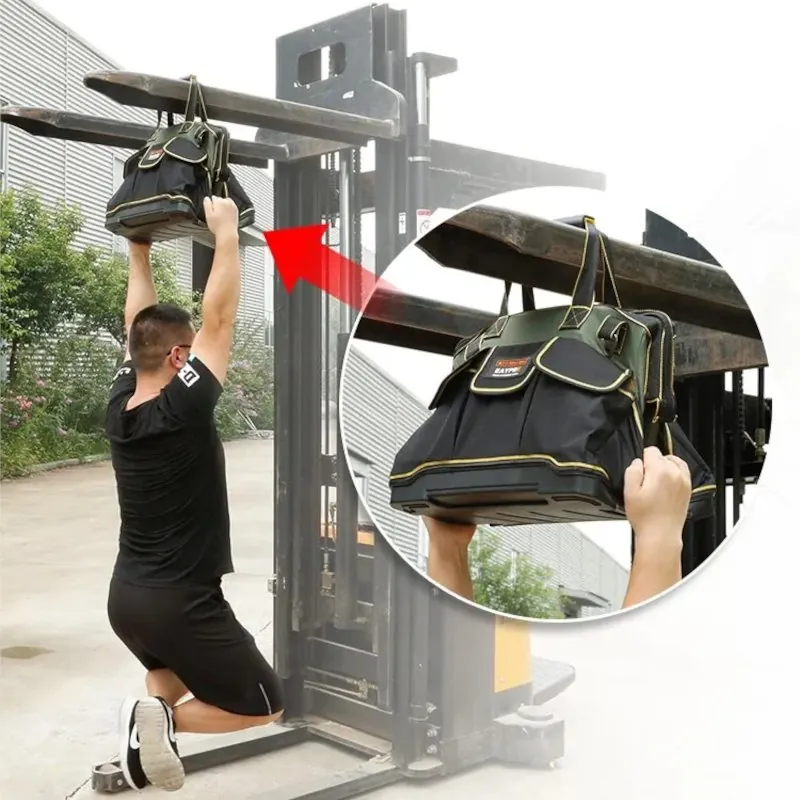 Bolsa de Ferramentas Reforçada com Base Rígida