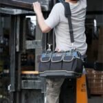 Bolsa de Ferramentas Reforçada com Base Rígida