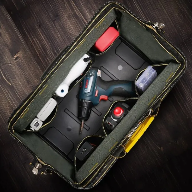 Bolsa de Ferramentas Reforçada com Base Rígida