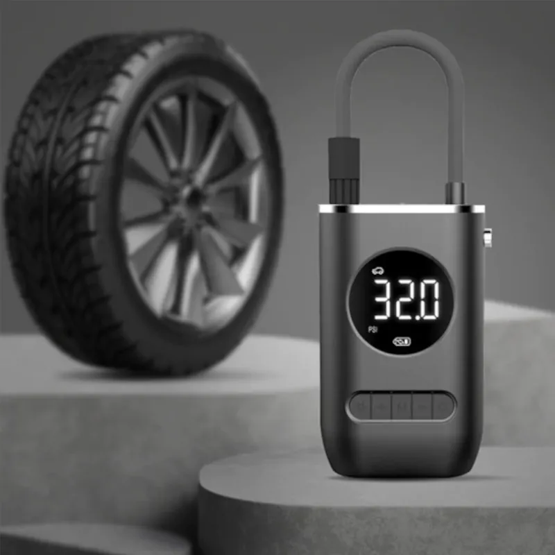 Calibrador de Pneus Digital Elétrico Portátil