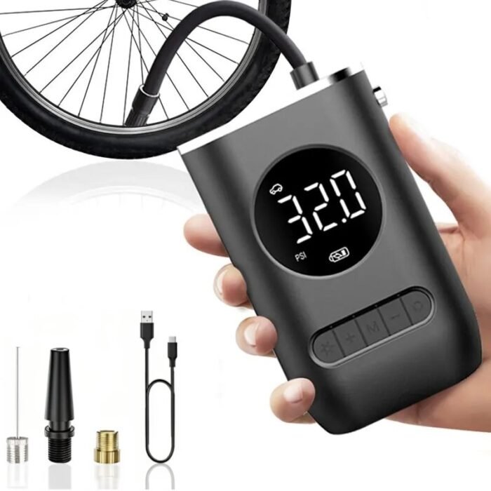 Calibrador de Pneus Digital Elétrico Portátil