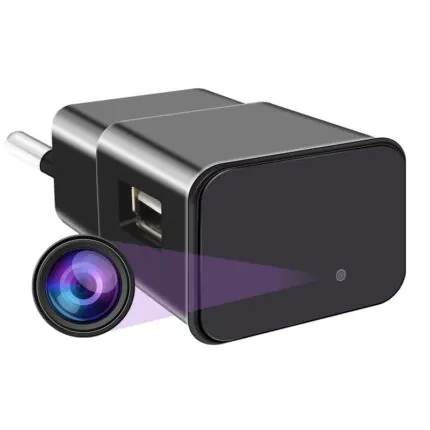 Carregador de Celular com Câmera Wifi Full HD