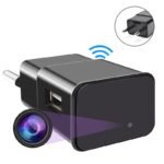 Carregador de Celular com Câmera Wifi Full HD