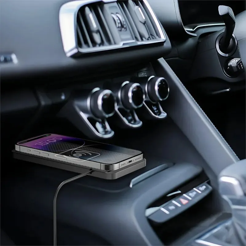 Carregador Sem Fio Veicular por Indução 15W