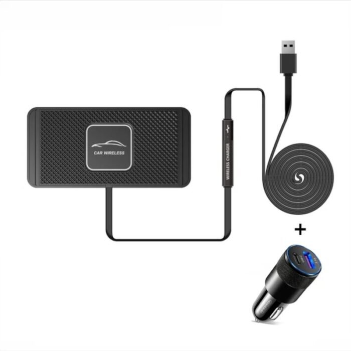 Carregador Sem Fio Veicular por Indução 15W