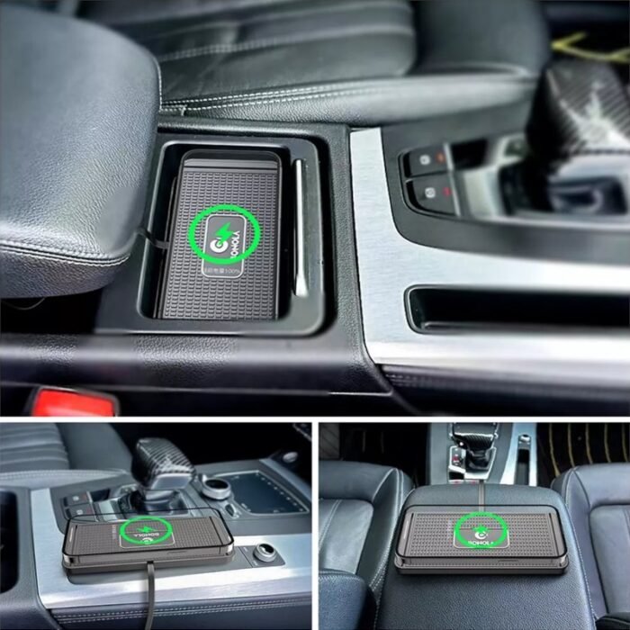 Carregador Sem Fio Veicular por Indução 15W
