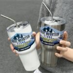 Copo Térmico Inox 900ml com Tampa e Canudo