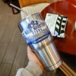 Copo Térmico Inox 900ml com Tampa e Canudo - Imagem 5